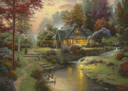 PQ Puzzle 1000 el. THOMAS KINKADE Spokojny nastrój