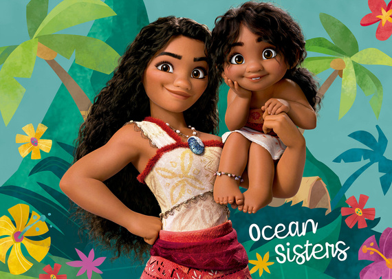 Puzzle 2 x 48 el. Vaiana 2