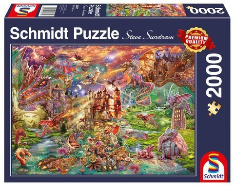 PQ Puzzle 2000 el. Smoczy skarb