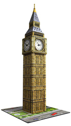 Puzzle 3D - Big Ben z prawdziwym zegarem