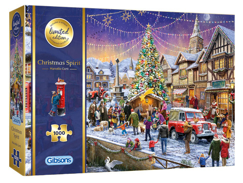 Puzzle 1000 el. Duch Świąt Bożego Narodzenia