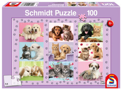 Puzzle 100 el. Przyjaciele