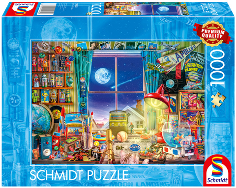 PQ Puzzle 1000 el. W drodze na księżyc