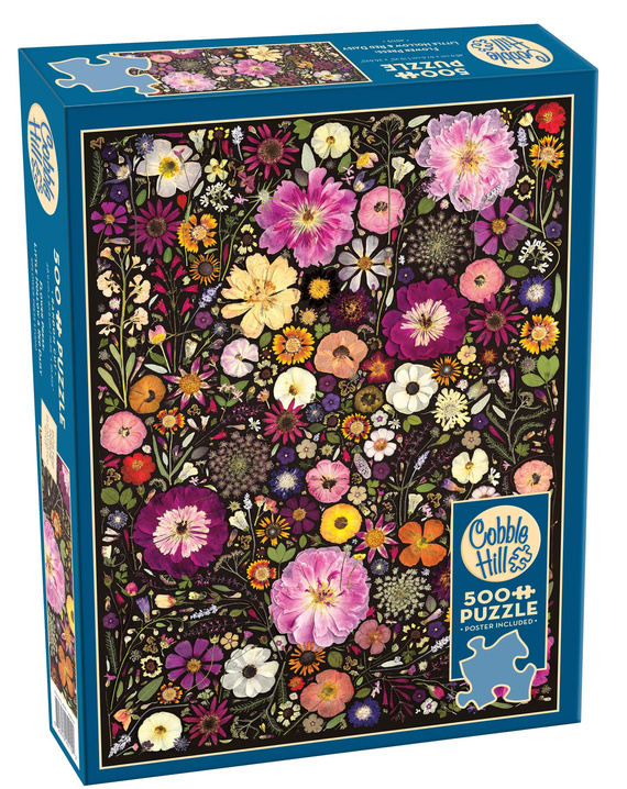 Puzzle 500 el. Kolorowe kwiaty