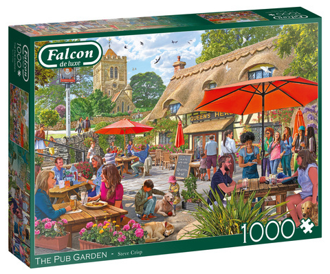 Puzzle 1000 el. FALCON Ogródek piwny