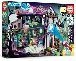 Puzzle 100 el. Dom pełen duchów