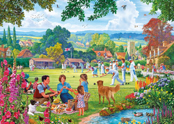 Puzzle 500 el. Kręgle nad potokiem