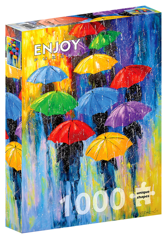 Puzzle 1000 el. Deszczowy dzień