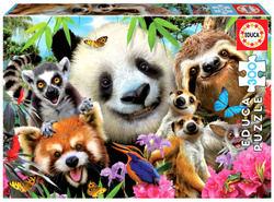 Puzzle 300 el. Czarnoocy przyjaciele