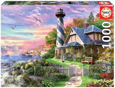 Puzzle 1000 el. Latarnia morska w Rock Bay