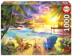 Puzzle 1000 el. Kocham plażę