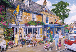 Puzzle 4 x 500 el. Ogrodnik