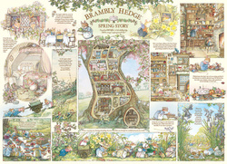 Puzzle 1000 el. Brambly Hedge: Wiosna