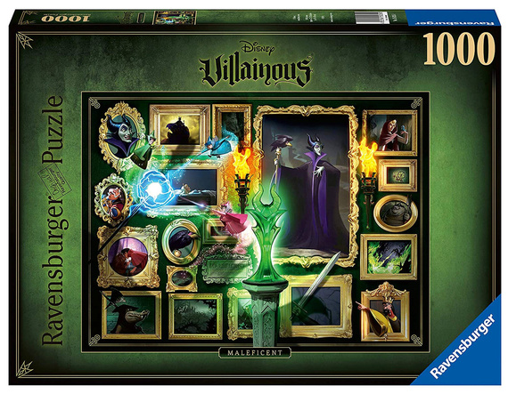 Puzzle 1000 el. Śpiąca Królewna (Złoczyńcy Disneya - Diabolina)