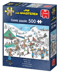 Puzzle 500 el. JAN VAN HAASTEREN Wyścigi reniferów