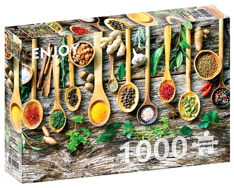 Puzzle 1000 el. Zioła i przyprawy