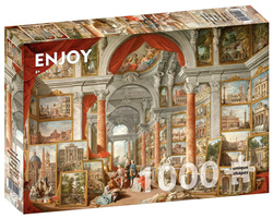 Puzzle 1000 el. Współczesny Rzym, Giovanni Paolo Panini