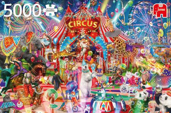 Puzzle 5000 el. PC Cyrk