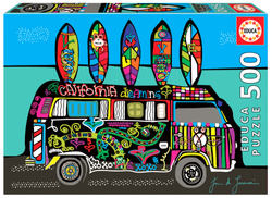 Puzzle 500 el. Marzenia o Kalifornii
