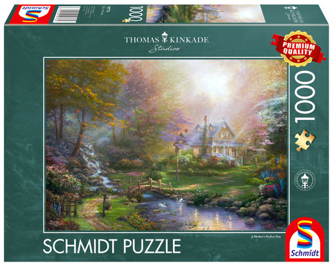 PQ Puzzle 1000 el. THOMAS KINKADE Idealny dzień