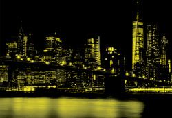 Puzzle 1000 el. Most Brookliński (fluorescencyjne)