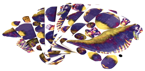 Puzzle 3D Dinozaury - Triceratops 67 el.