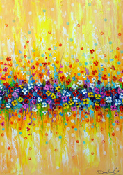 Puzzle 1000 el. Kwiatowa abstrakcja