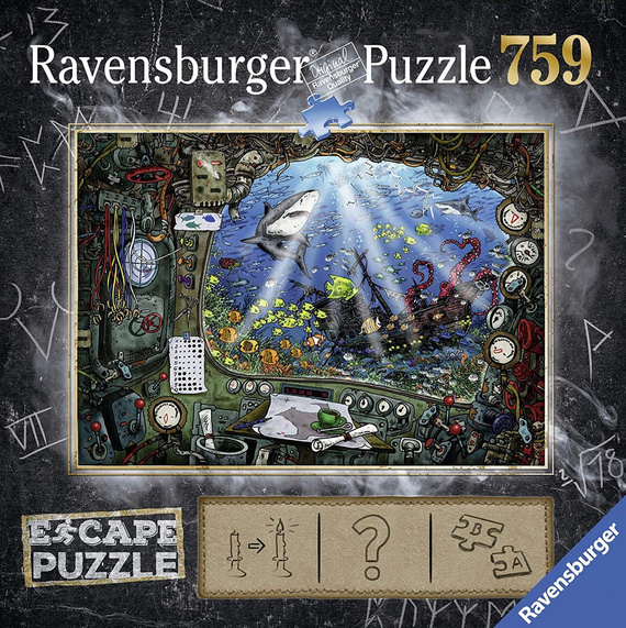 Puzzle EXIT - Łódź podwodna