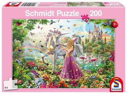 Puzzle 200 el. Księżniczka w zaczarowanym lesie