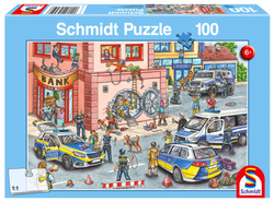 Puzzle 100 el. Policyjna akcja