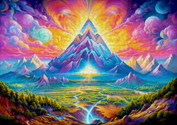 Puzzle 1000 el. Naturalne piramidy