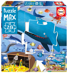 Puzzle XL 28 el. Podwodne zwierzęta