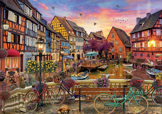 Puzzle 3000 el. Colmar / Francja