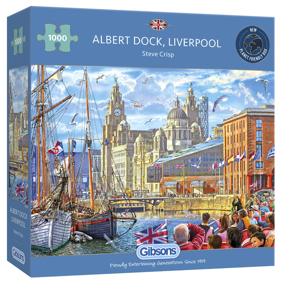 Puzzle 1000 el. Royal Albert Dock / Liverpool / Anglia