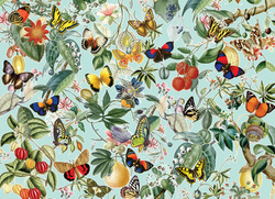 Puzzle 1000 el. Owoce i motyle