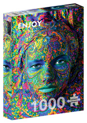 Puzzle 1000 el. Kobieta z makijażem