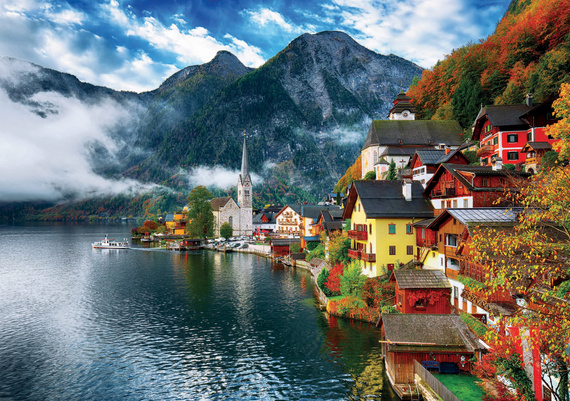 Puzzle 1500 el. Hallstatt / Austria