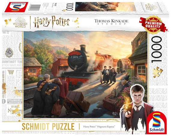 PQ Puzzle 1000 el. THOMAS KINKADE Harry Potter: Hogwart Ekspres