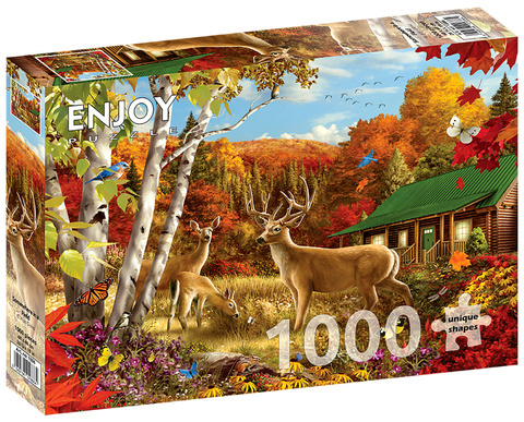 Puzzle 1000 el. W zgodzie z naturą