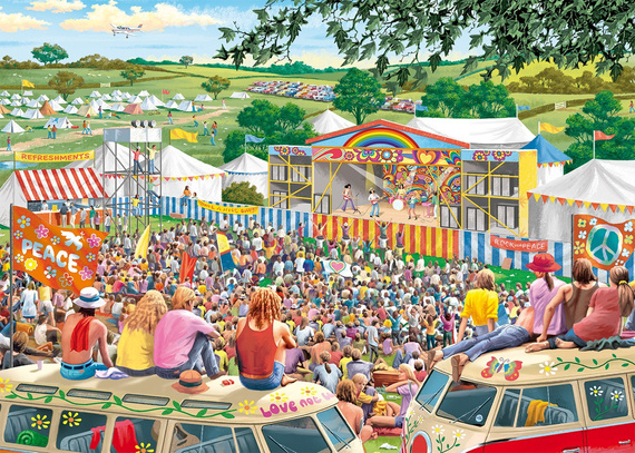 Puzzle 1000 el. FALCON Letni festiwal muzyczny