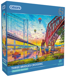 Puzzle 1000 el. Trzy mosty / Szkocja