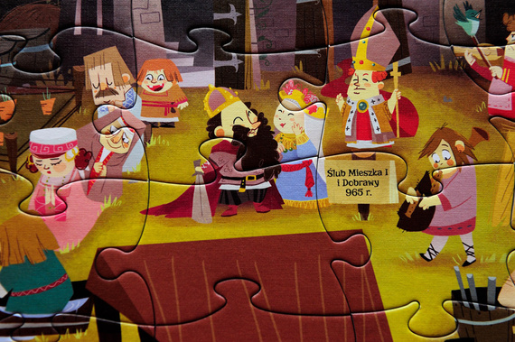 Puzzle historyczne - Początki państwa polskiego