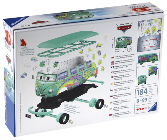 Puzzle 3D - Volkswagen Bulli T1 (Cars Edition)