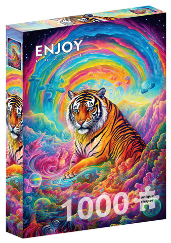 Puzzle 1000 el. Tygrys w niebie