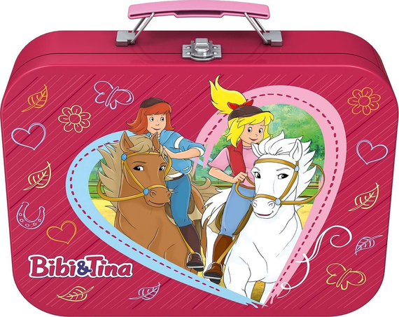 Puzzle 2 x 100 el. + 2 x 150 el. W WALIZCE - Bibi & Tina