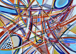 Puzzle 1000 el. Linie krzywe