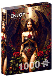 Puzzle 1000 el. Mroczny anioł