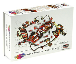 Puzzle drewniane / kolorowe 110 el. - Formuła 1