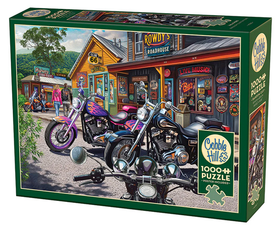 Puzzle 1000 el. Para motocykli