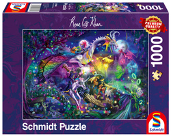 PQ Puzzle 1000 el. ROSE CAT KHAN Cyrk nocy letniej